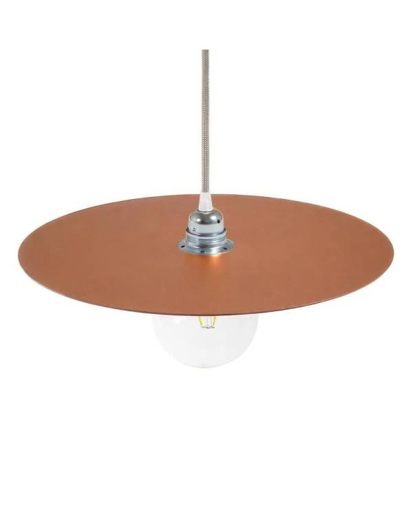 Plato para suspensión Ellepì de hierro barnizado oversize