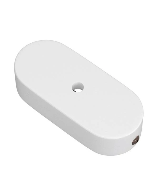 Roseton oval en madera para lámparas colgantes