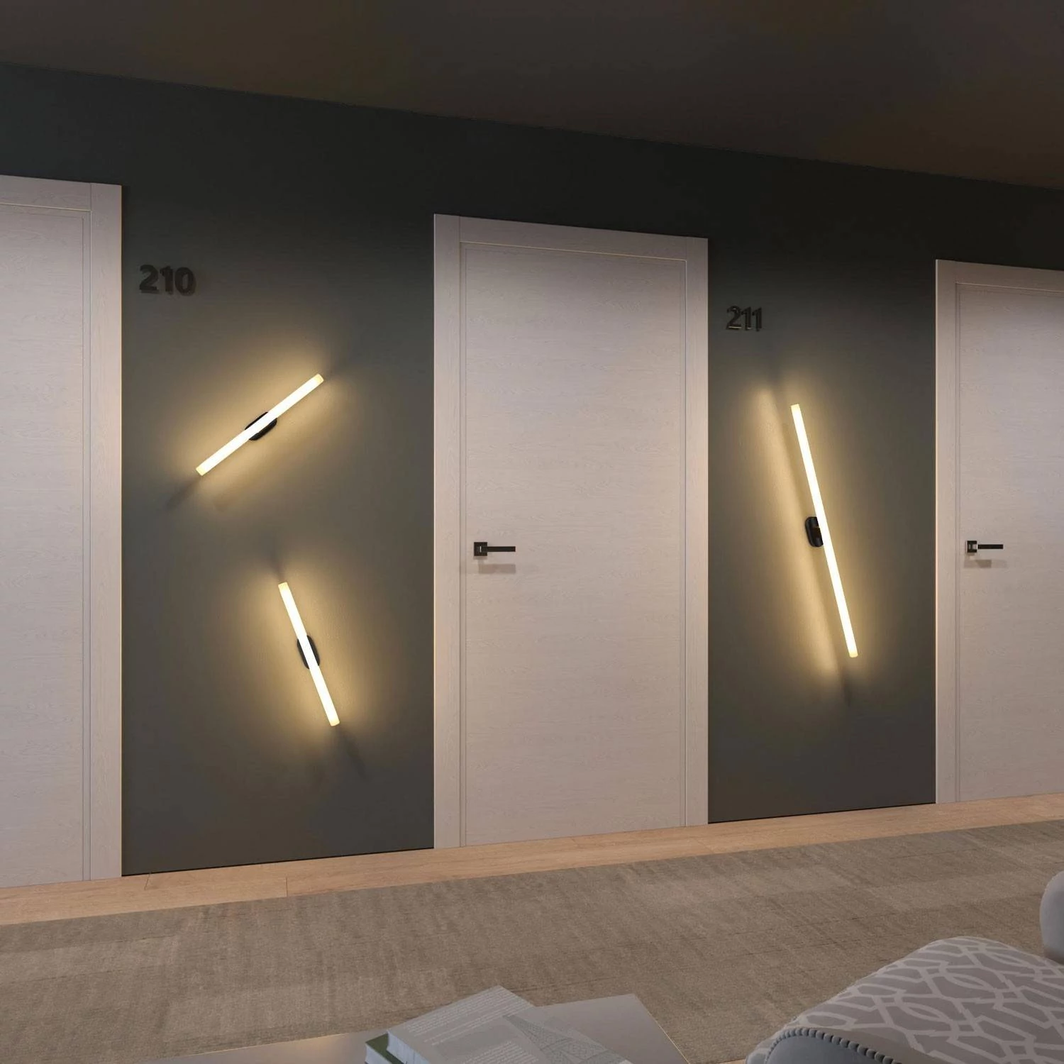 Roseton oval en madera para lámparas colgantes