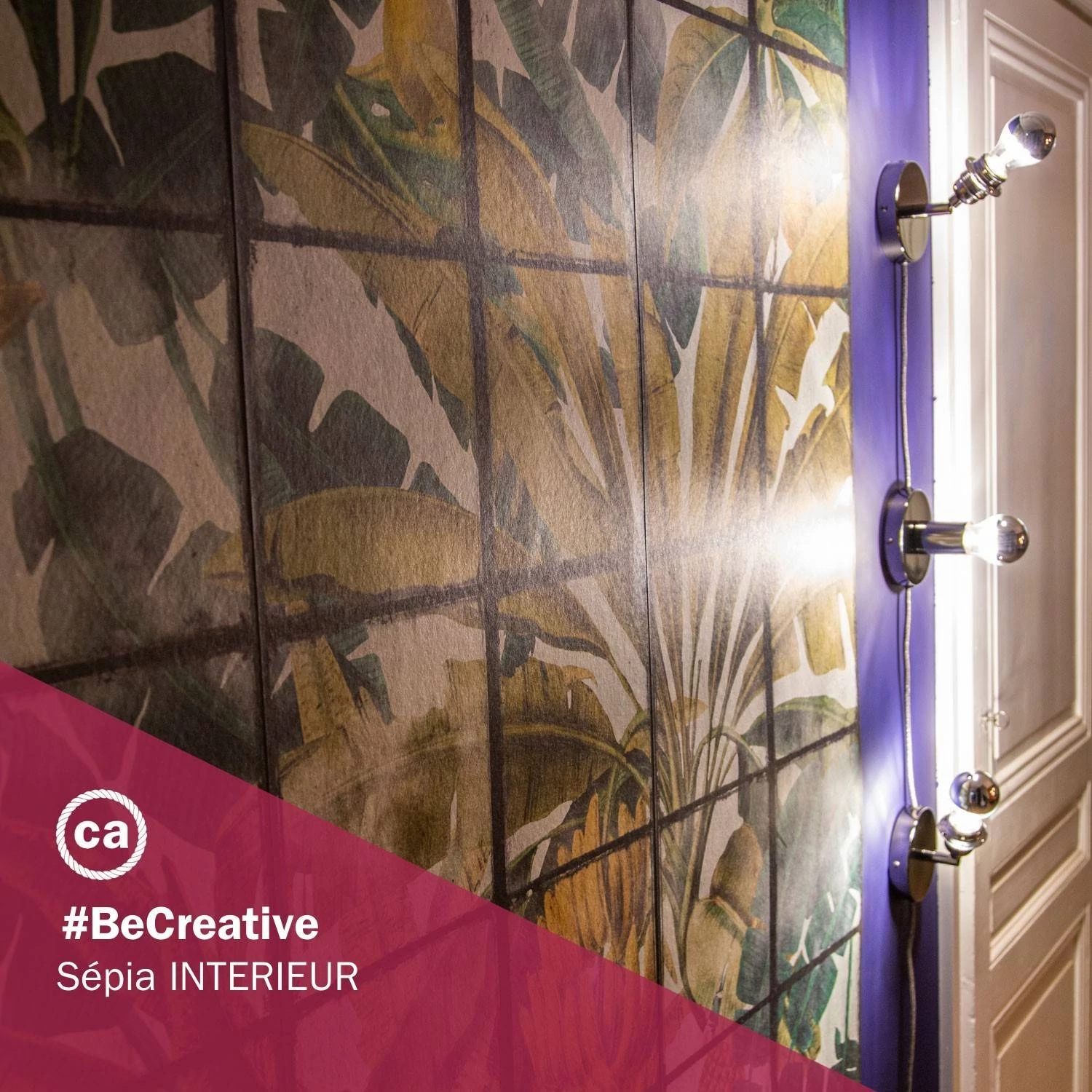 Spostaluce, el punto de luz en metal con cable textil