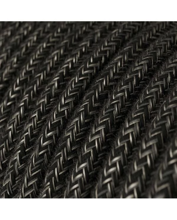 Spostaluce, el punto de luz en metal con cable textil