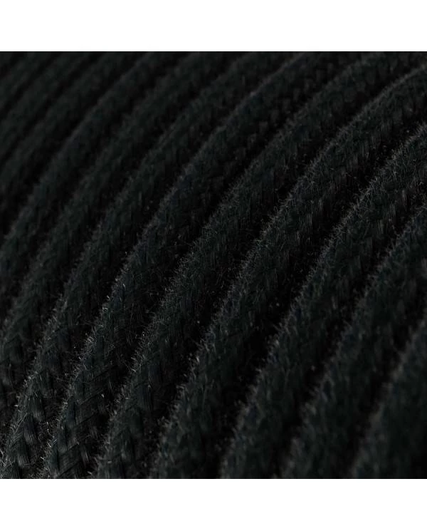 Spostaluce, el punto de luz en metal con cable textil