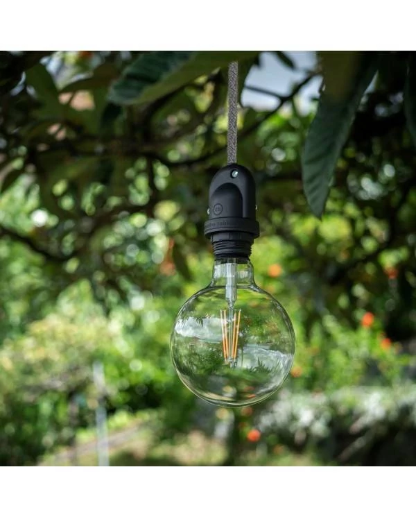 Lámpara de exterior para pantalla resistente al agua.