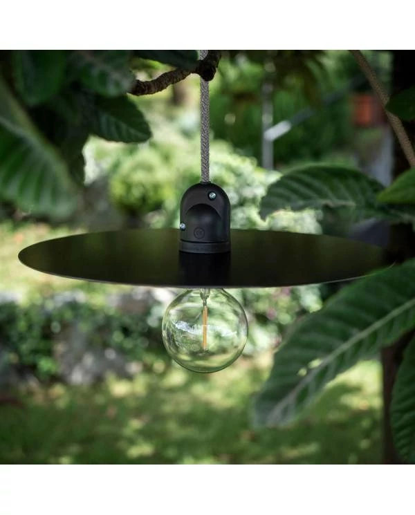 Lámpara de exterior para pantalla resistente al agua.