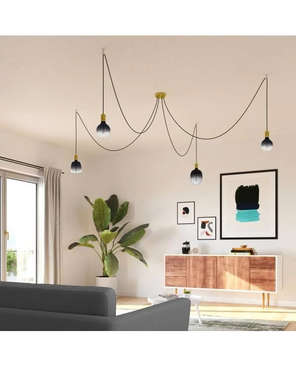 Bombilla LED Globo Dark Shadow serie Pastel