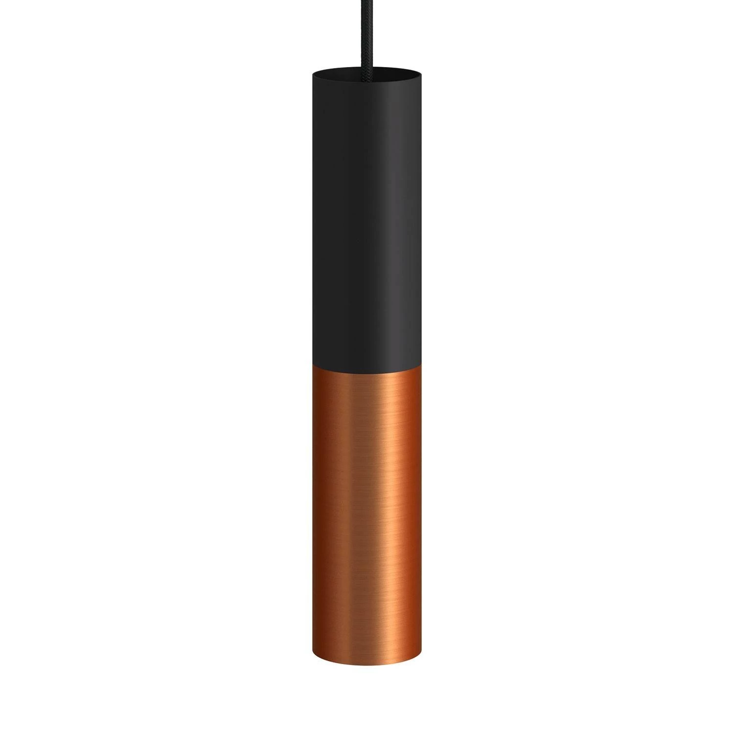 Tub-E14 pantalla doble metal para foco