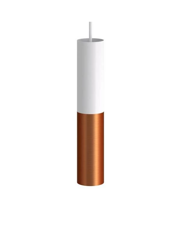 Tub-E14 pantalla doble metal para foco