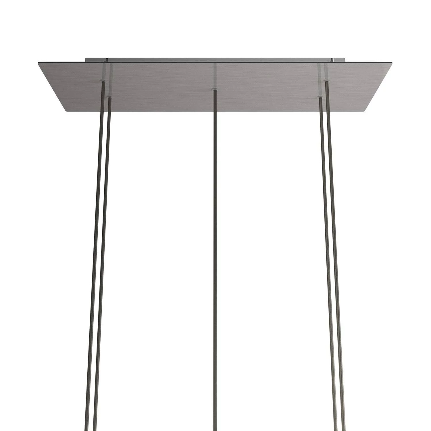 Rosetón XXL rectangular Ros One con 5 agujeros