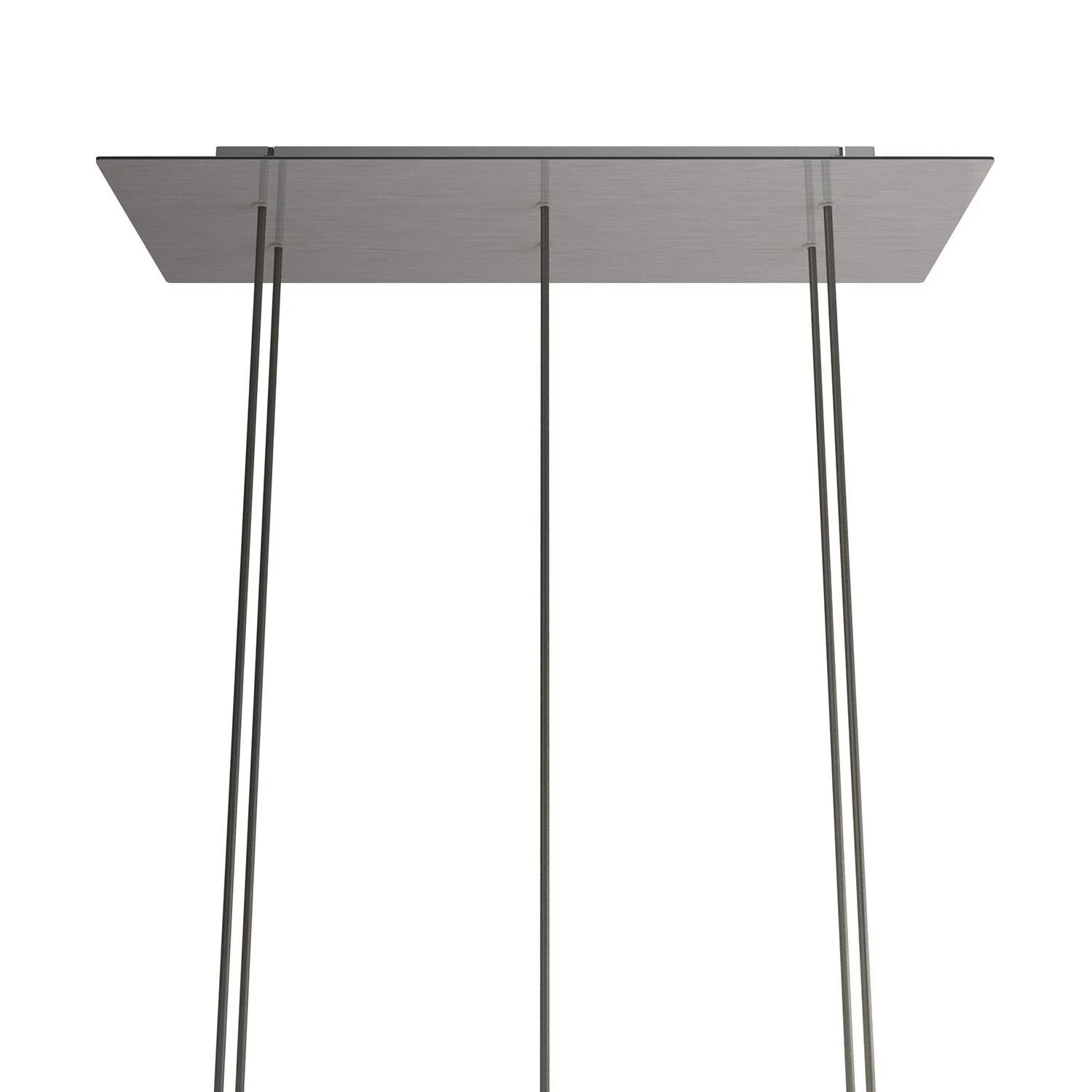Rosetón XXL rectangular Ros One con 6 agujeros