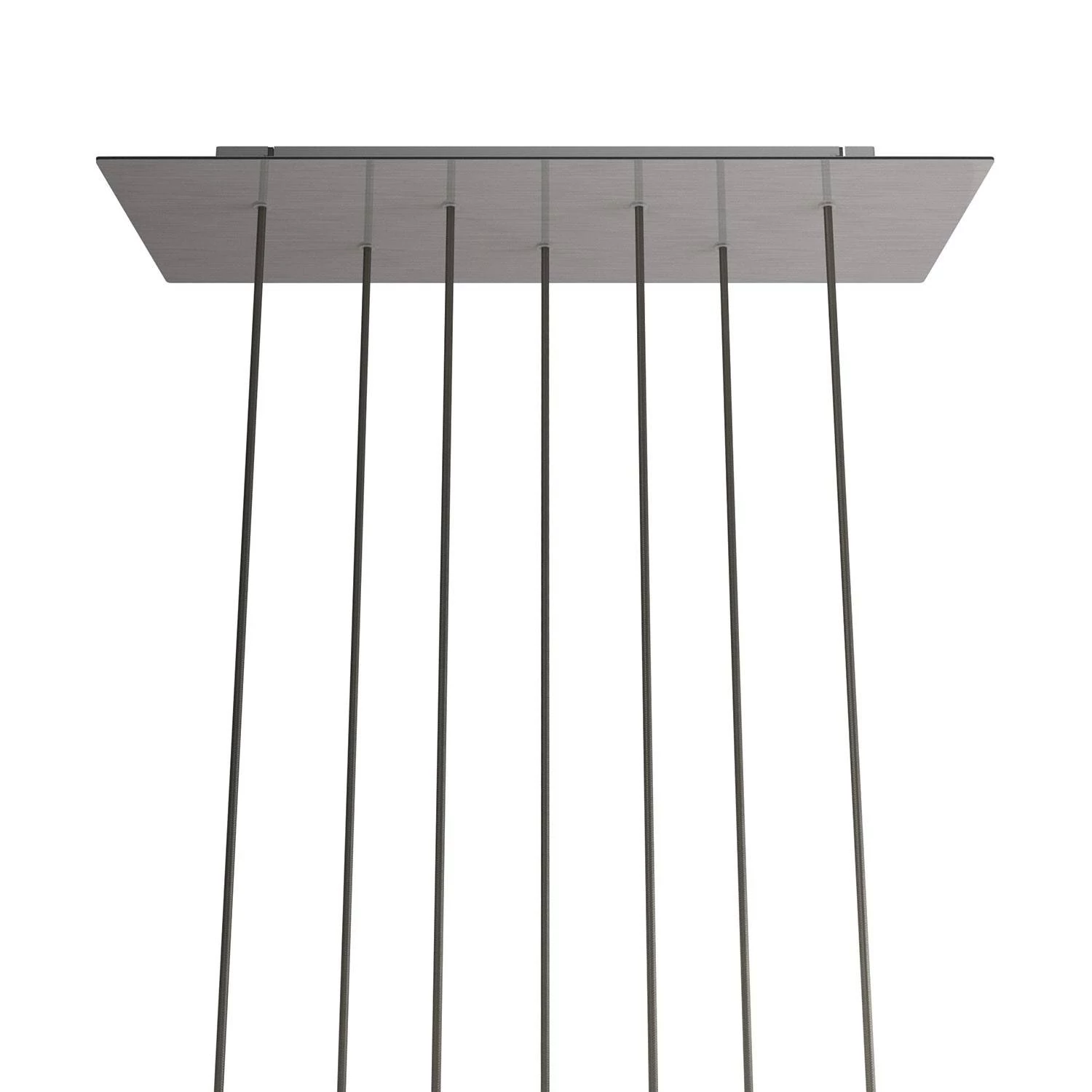 Rosetón XXL rectangular Ros One con 7 agujeros