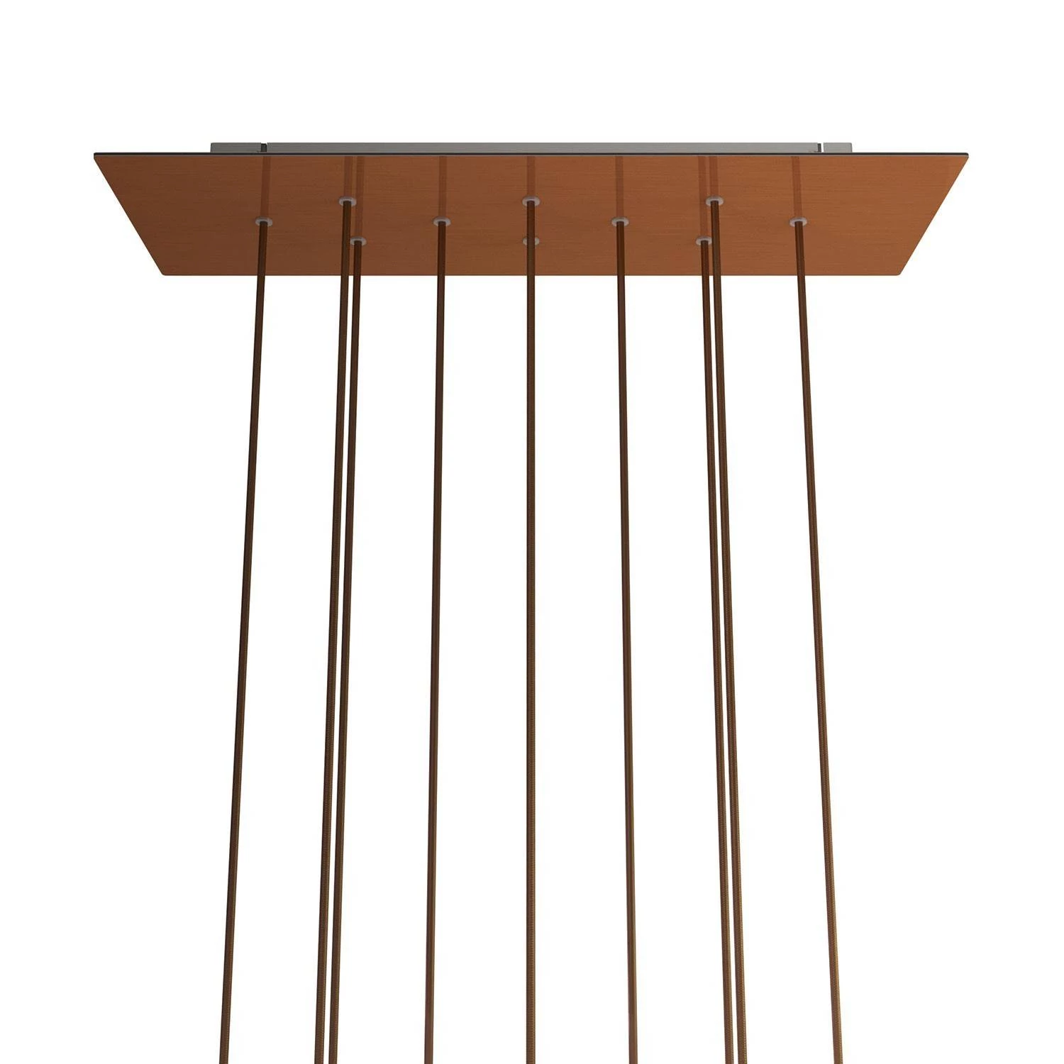 Rosetón XXL rectangular Ros One con 10 agujeros