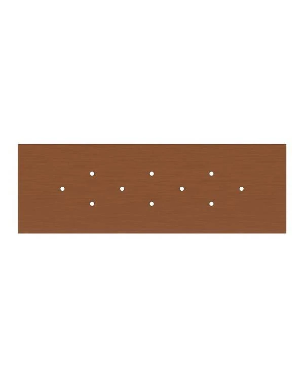 Rosetón XXL rectangular Ros One con 10 agujeros