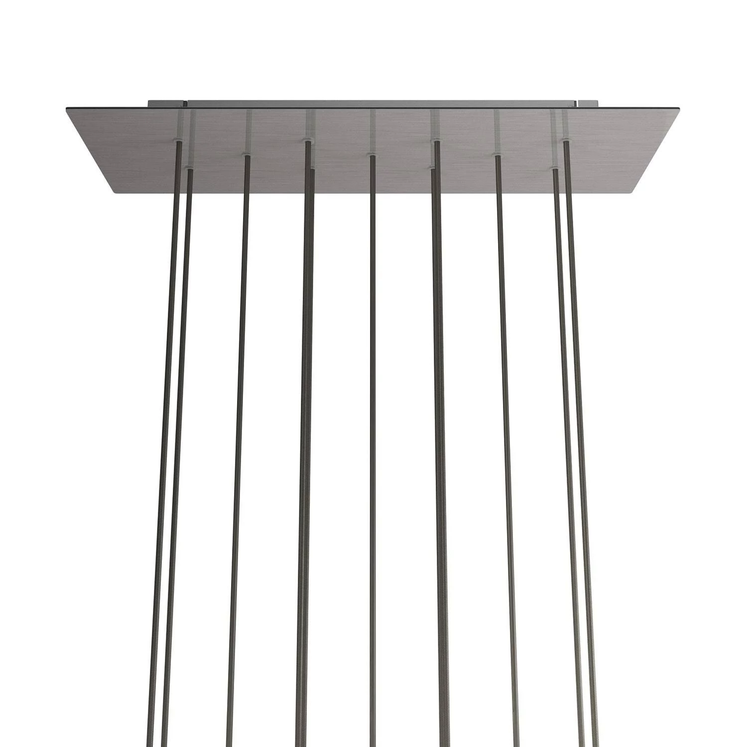 Rosetón XXL rectangular Ros One con 11 agujeros