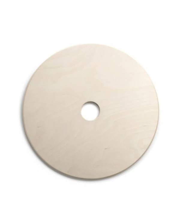 Pantalla UFO en madera natural