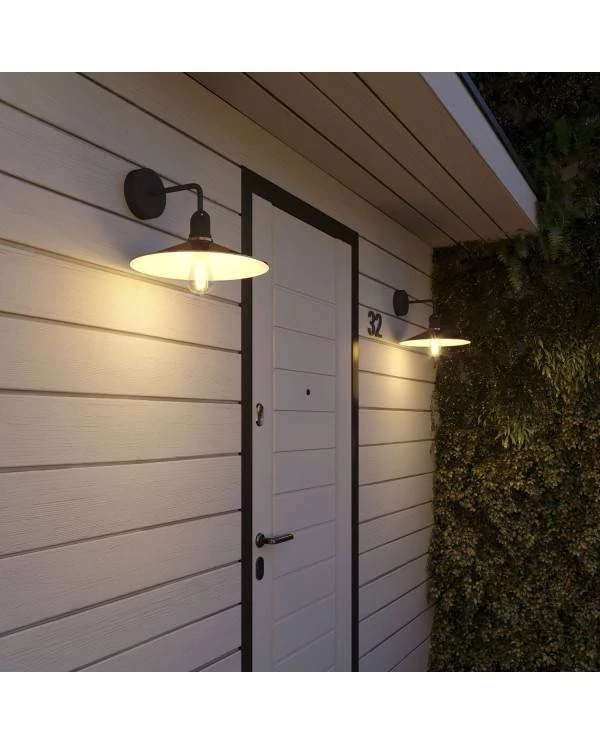 Fermaluce EIVA con pantalla Swing, lámpara de exterior