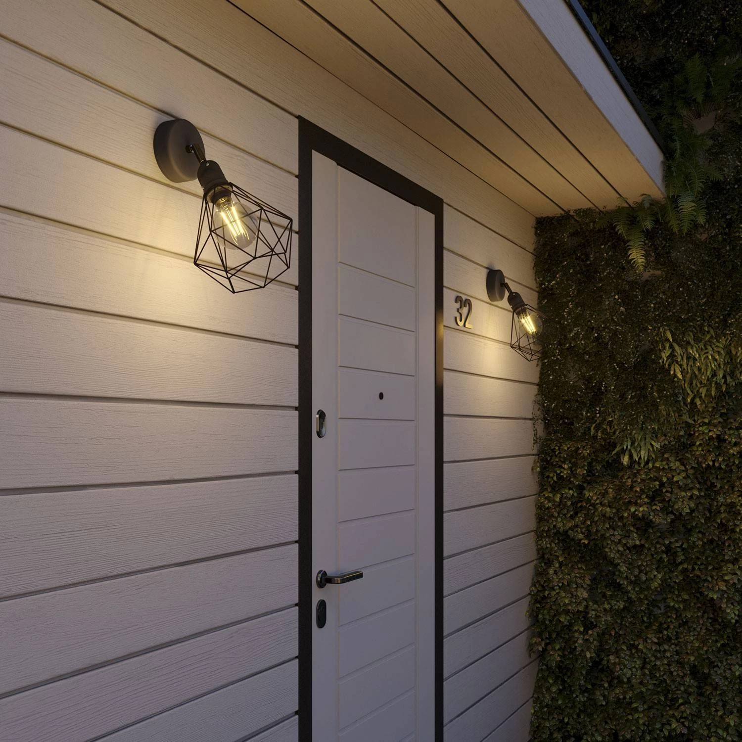 Fermaluce EIVA con pantalla Diamond, lámpara orientable