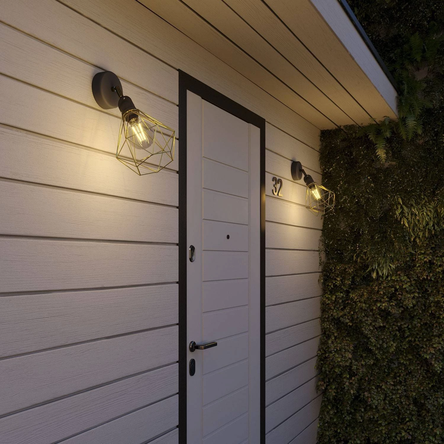 Fermaluce EIVA con pantalla Diamond, lámpara orientable