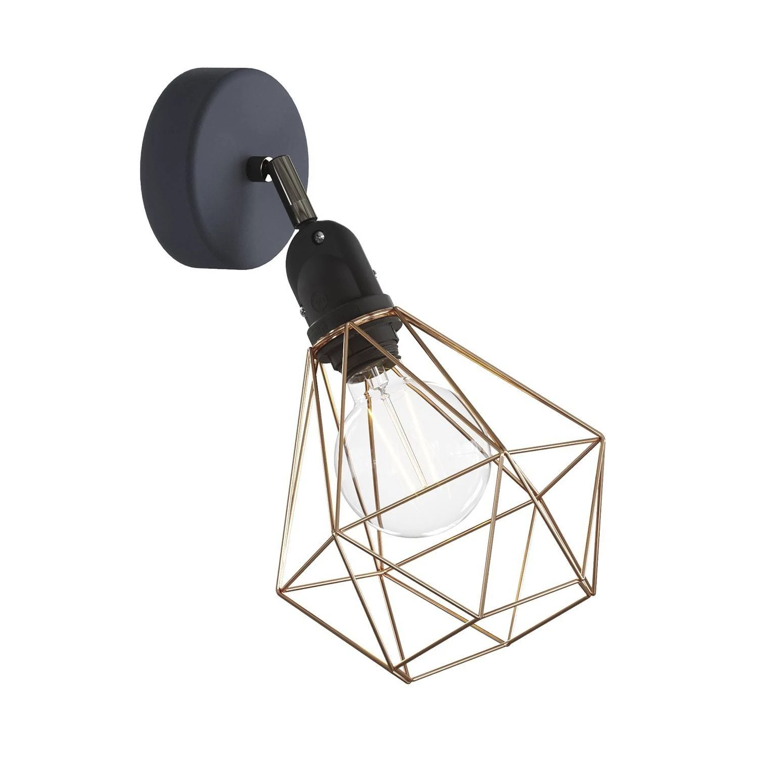 Fermaluce EIVA con pantalla Diamond, lámpara orientable