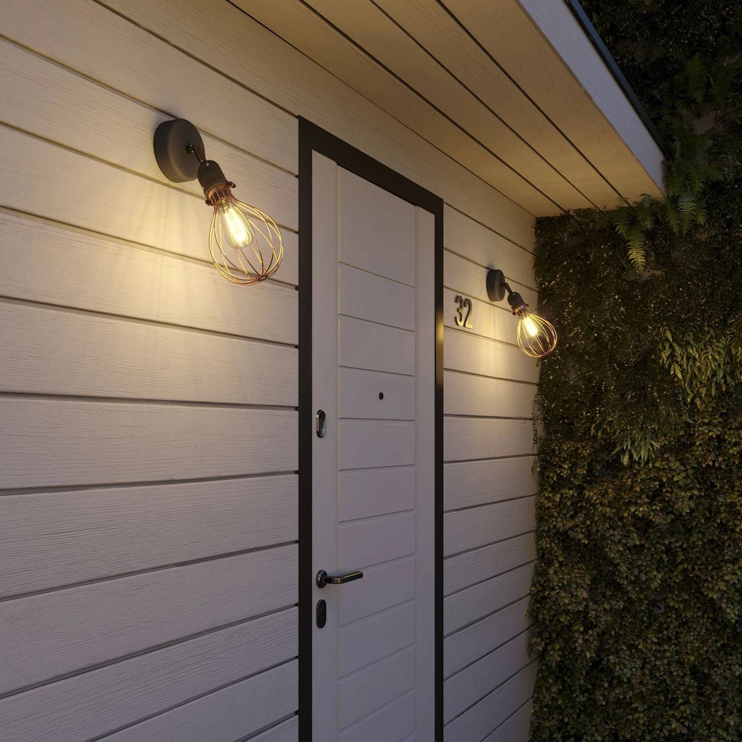 Fermaluce EIVA con pantalla Drop, lámpara de exterior