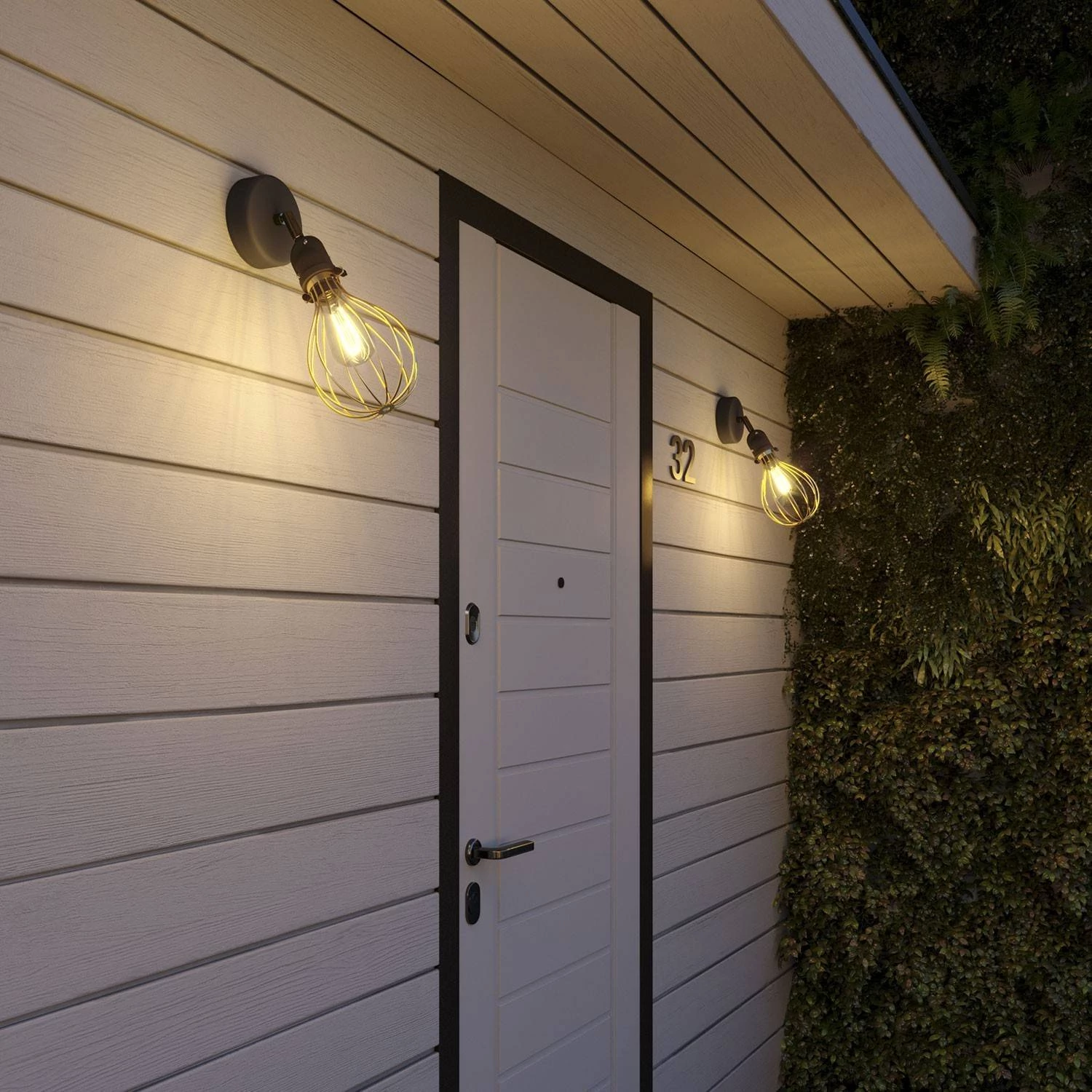 Fermaluce EIVA con pantalla Drop, lámpara de exterior