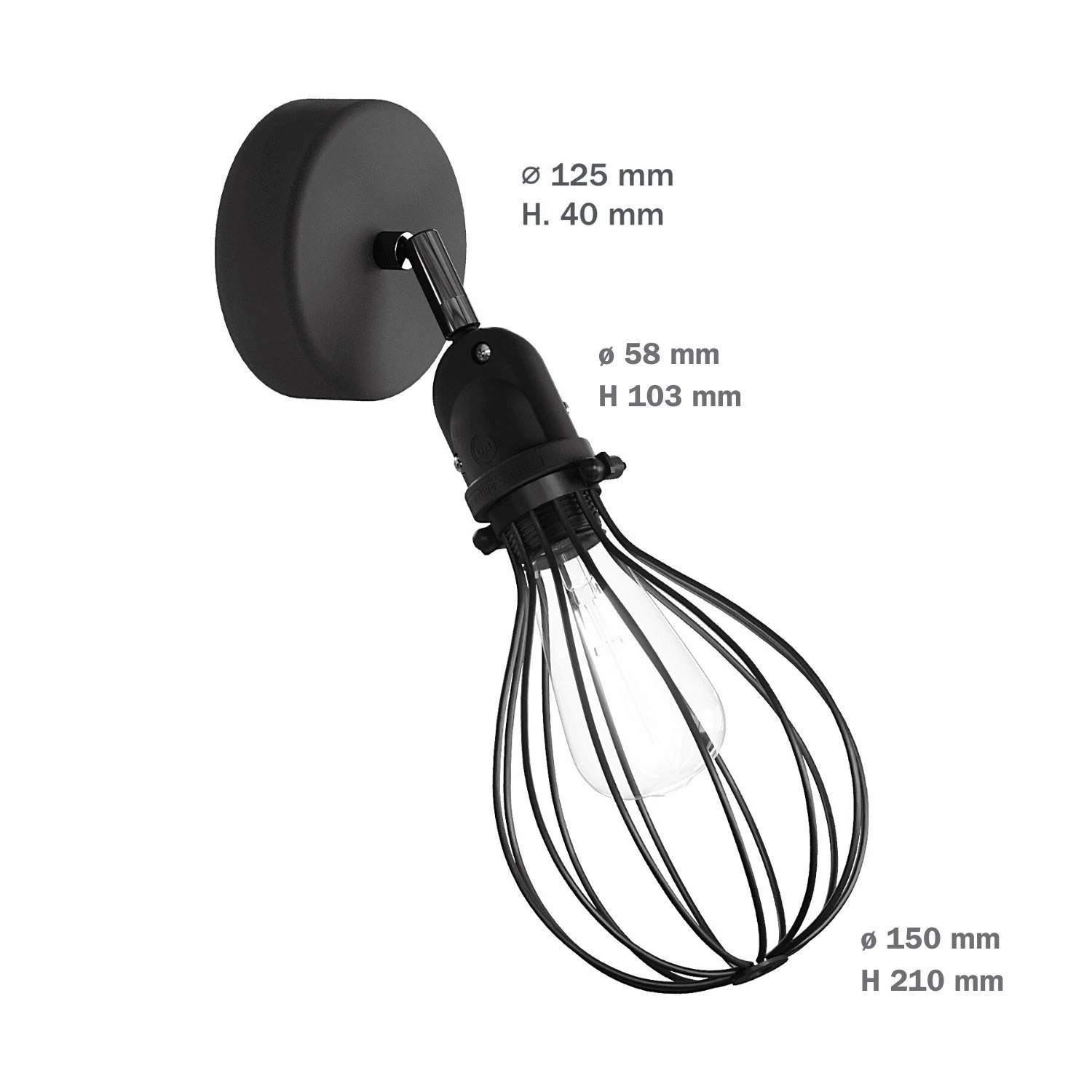 Fermaluce EIVA con pantalla Drop, lámpara de exterior