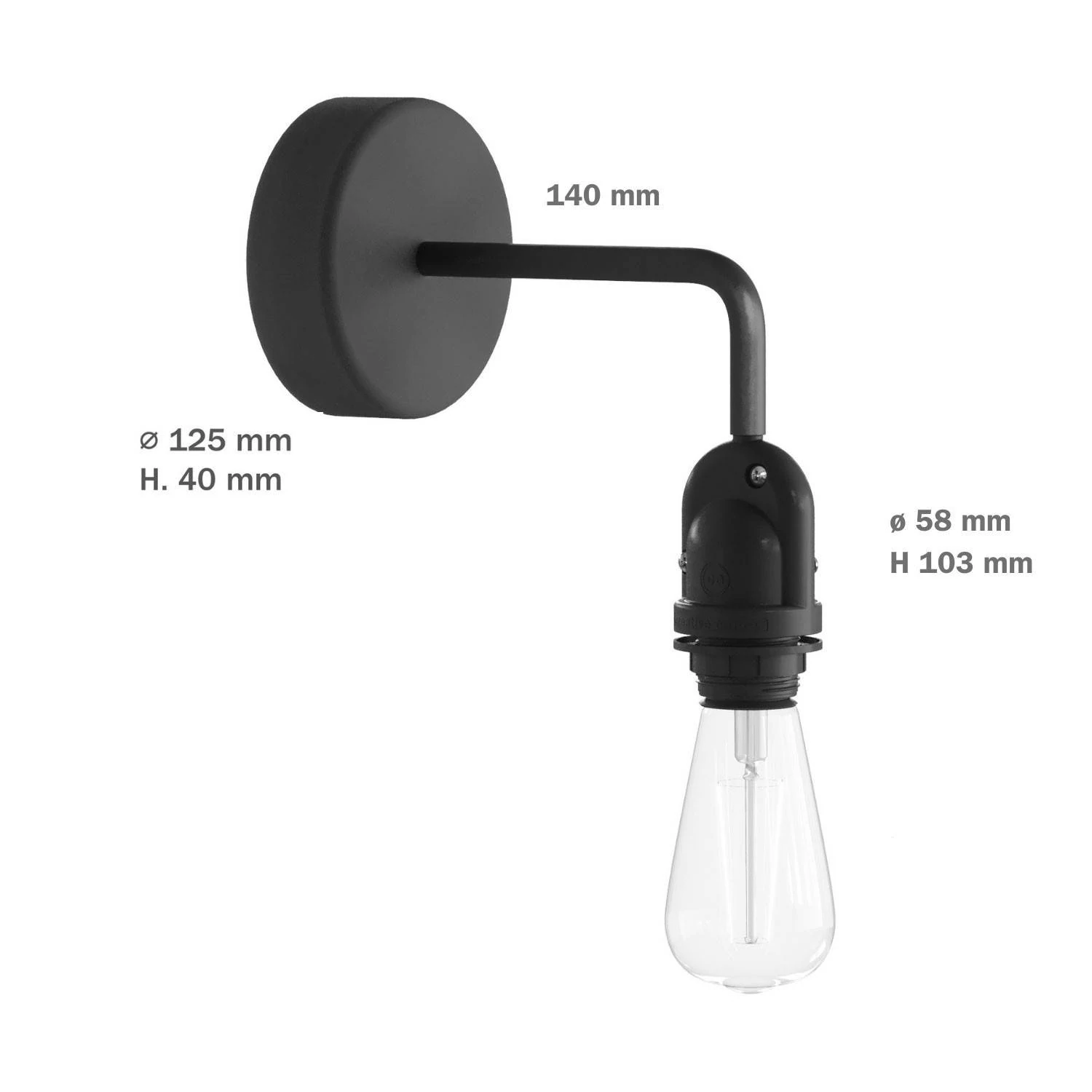 Fermaluce EIVA lámpara de pared impermeable