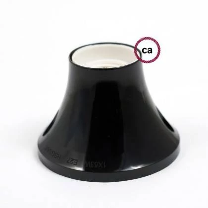 Portalámparas de 90 ° para pared o techo