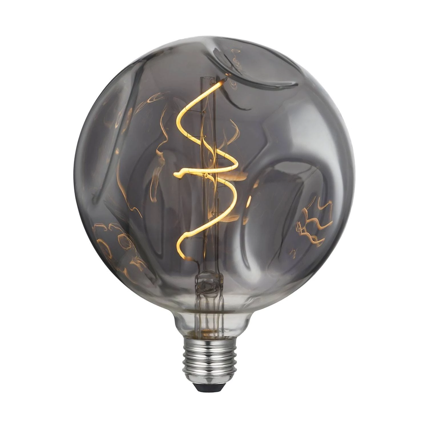 Bombilla LED Globo G140 Bumped Smoky Filamento Espiral