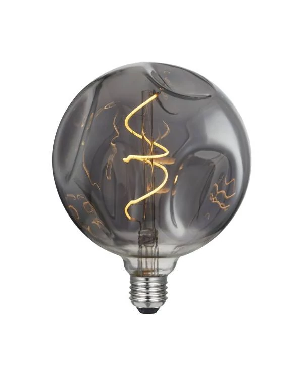 Bombilla LED Globo G140 Bumped Smoky Filamento Espiral