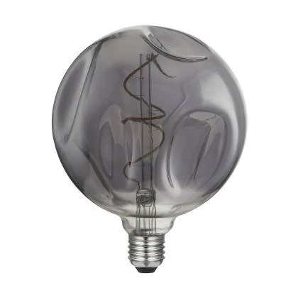 Bombilla LED Globo G140 Bumped Smoky Filamento Espiral