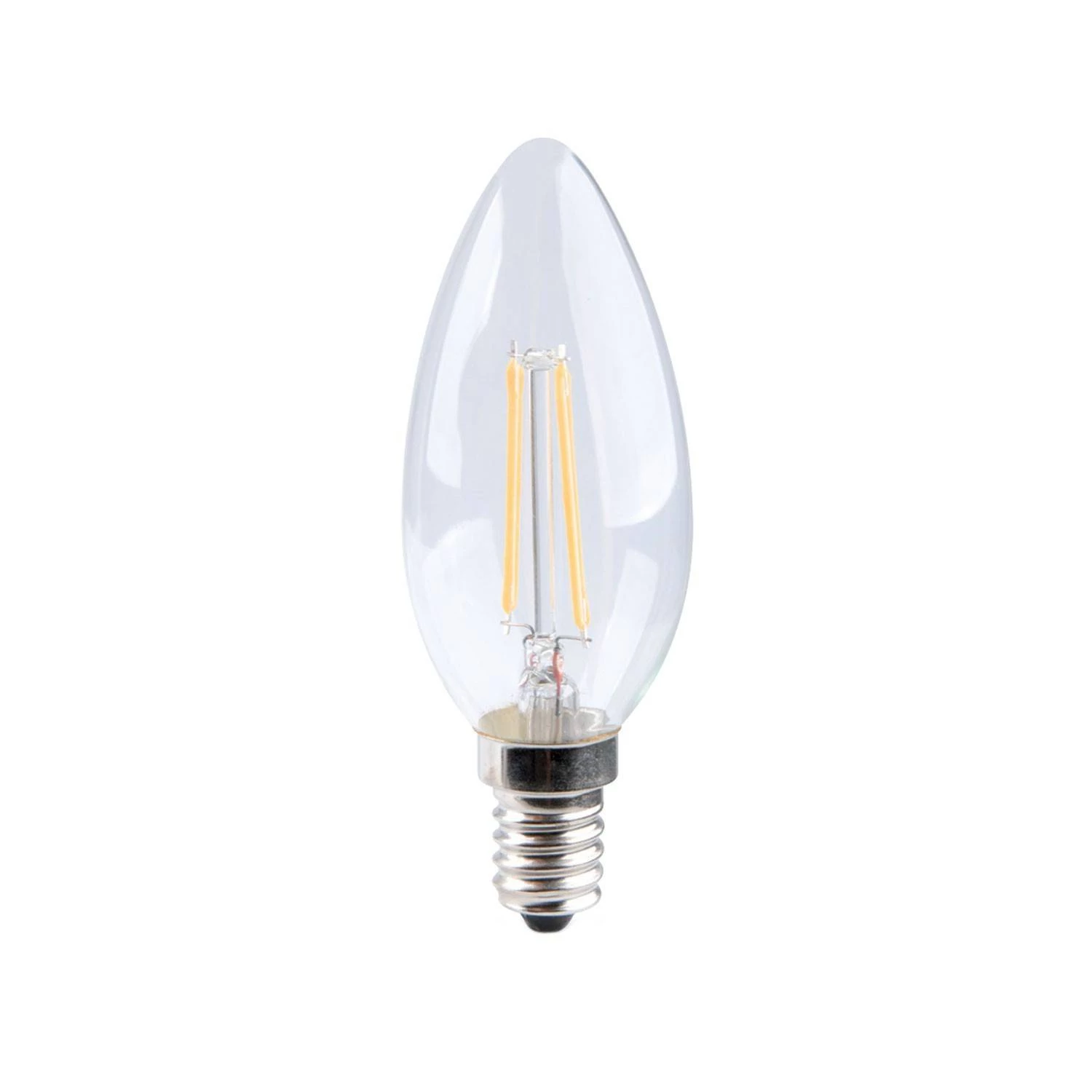 Bombilla de filamento led Oliva Clear 6W E14 2700K