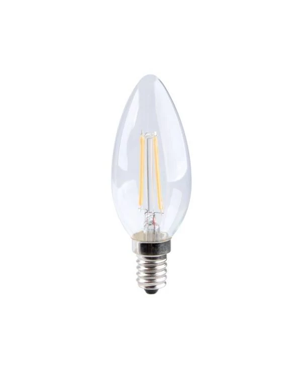 Bombilla de filamento led Oliva Clear 6W E14 2700K