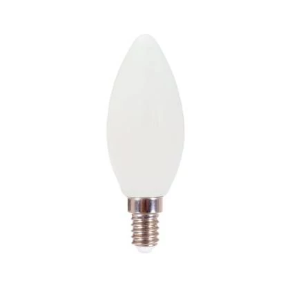 Bombilla Filamento Led Oliva Milky 6W E14 2700K
