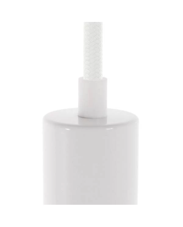 Abrazadera de cable de plástico cilíndrico
