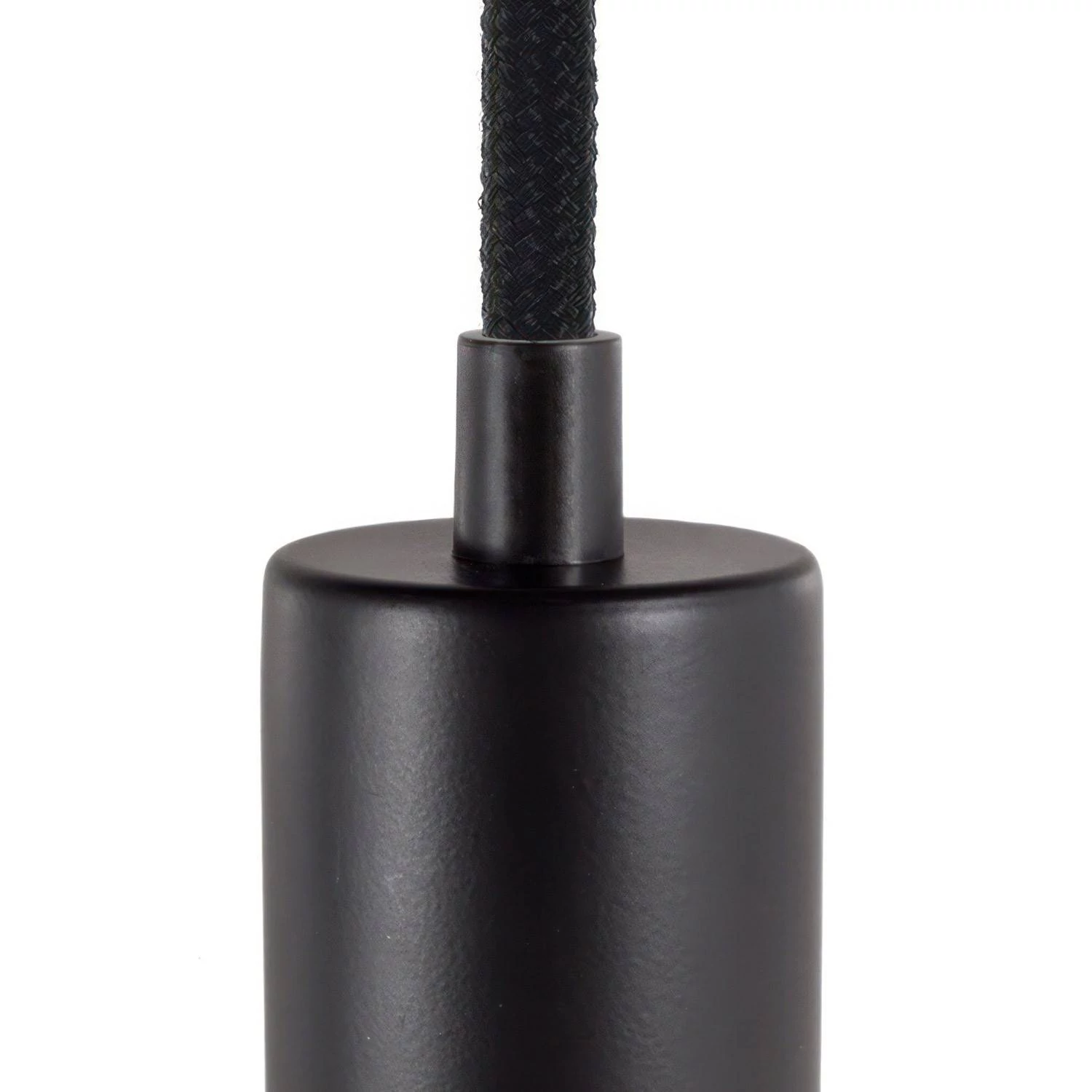 Abrazadera de cable de plástico cilíndrico