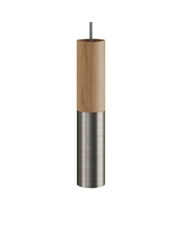 Pantalla en madera y metal Tub E15
