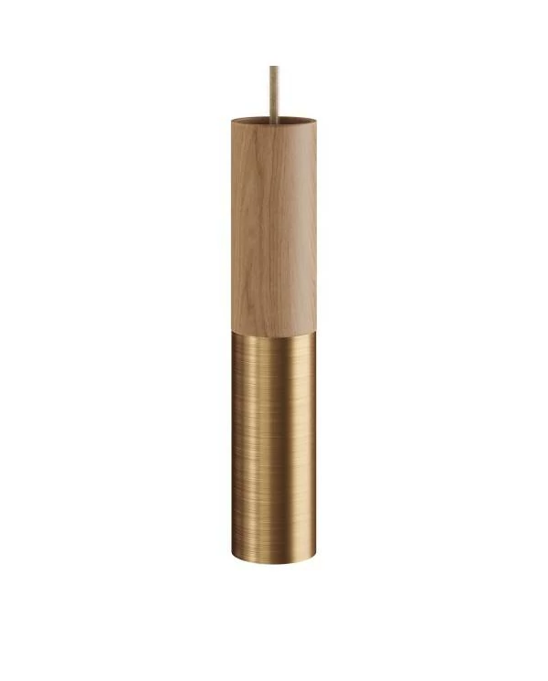 Pantalla en madera y metal Tub E15