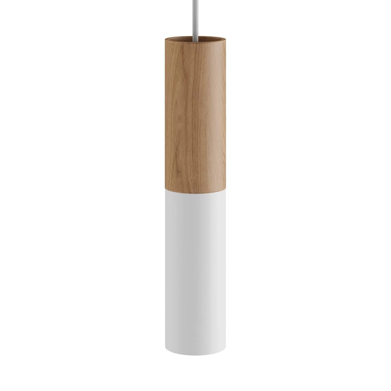 Pantalla en madera y metal Tub E15