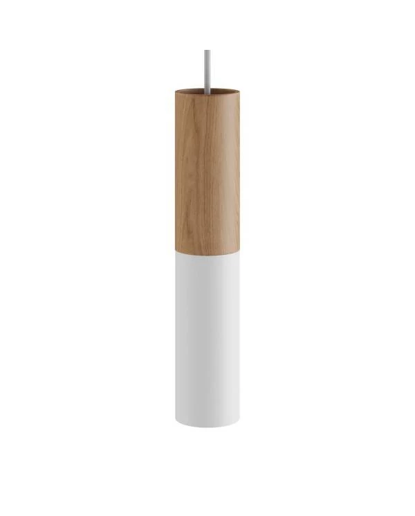 Pantalla en madera y metal Tub E15