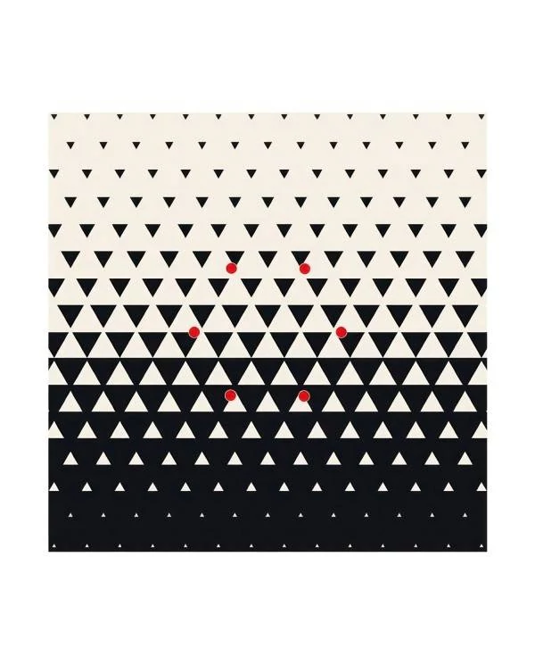 Rosetón XXL Rose-One cuadrado, 400 mm con 6 agujeros y 4 agujeros laterales - PROMO