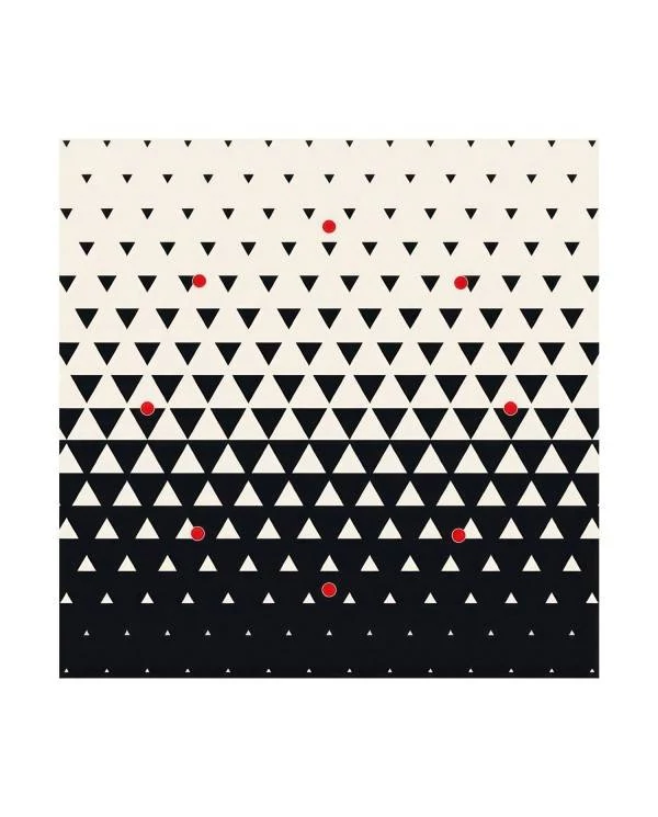 Rosetón XXL Rose-One cuadrado, 400 mm con 8 agujeros y 4 agujeros laterales - PROMO