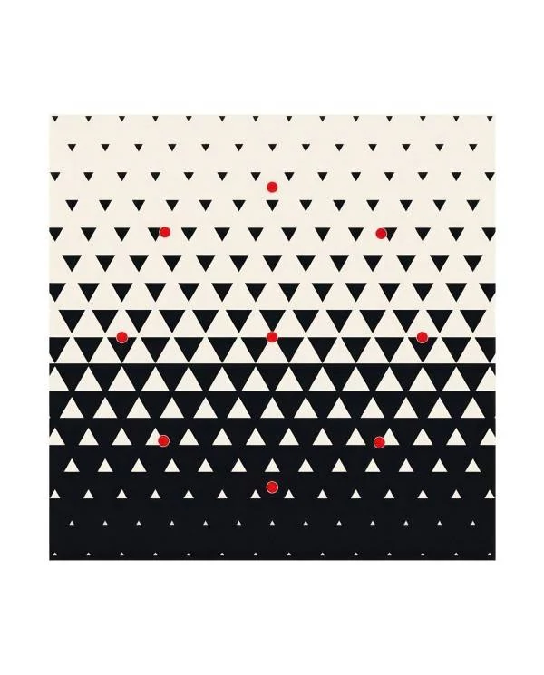 Rosetón XXL Rose-One cuadrado, 400 mm con 9 agujeros y 4 agujeros laterales - PROMO