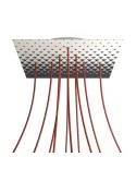 Kit rosetón XXL Rose-One cuadrado, 400 mm con 10 agujeros y 4 agujeros laterales - PROMO