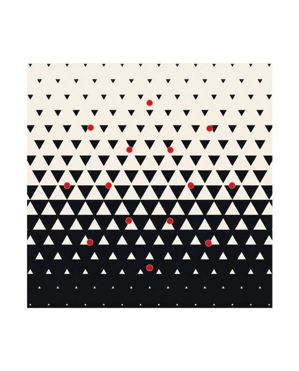 Rosetón XXL Rose-One cuadrado, 400 mm con 14 agujeros y 4 agujeros laterales - PROMO
