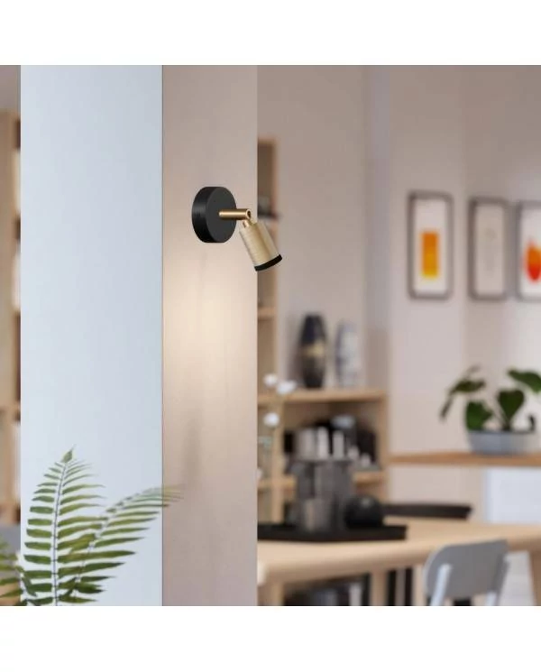 Mini SPOTLIGHT GU1d0 foco de pared o techo ajustable