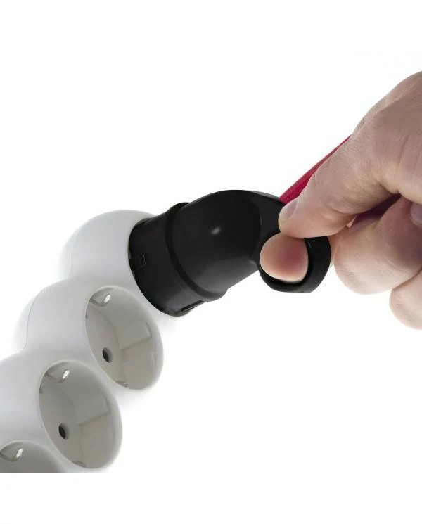 Clavija Schuko Confort con anillo 16A 250V