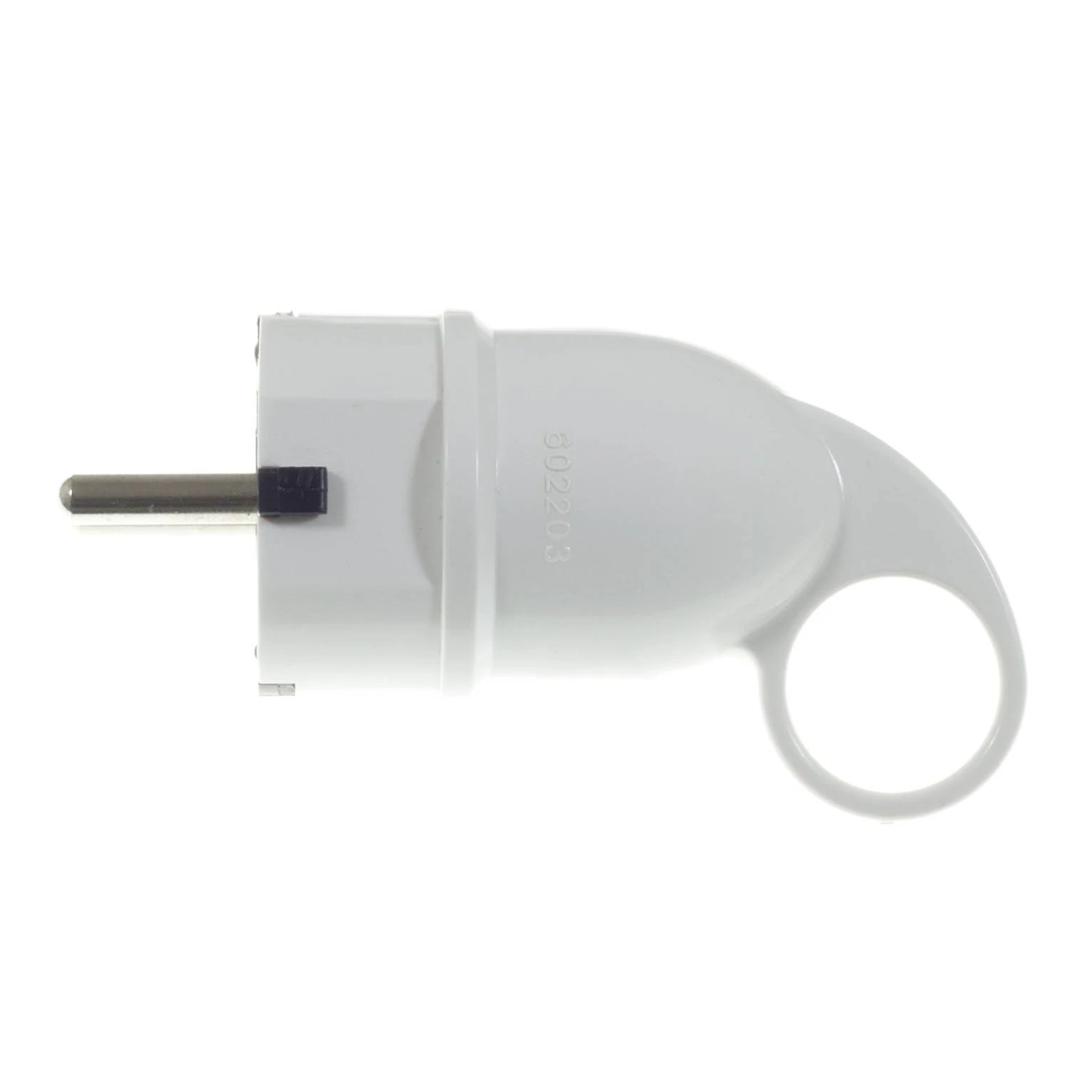 Clavija Schuko Confort con anillo 16A 250V