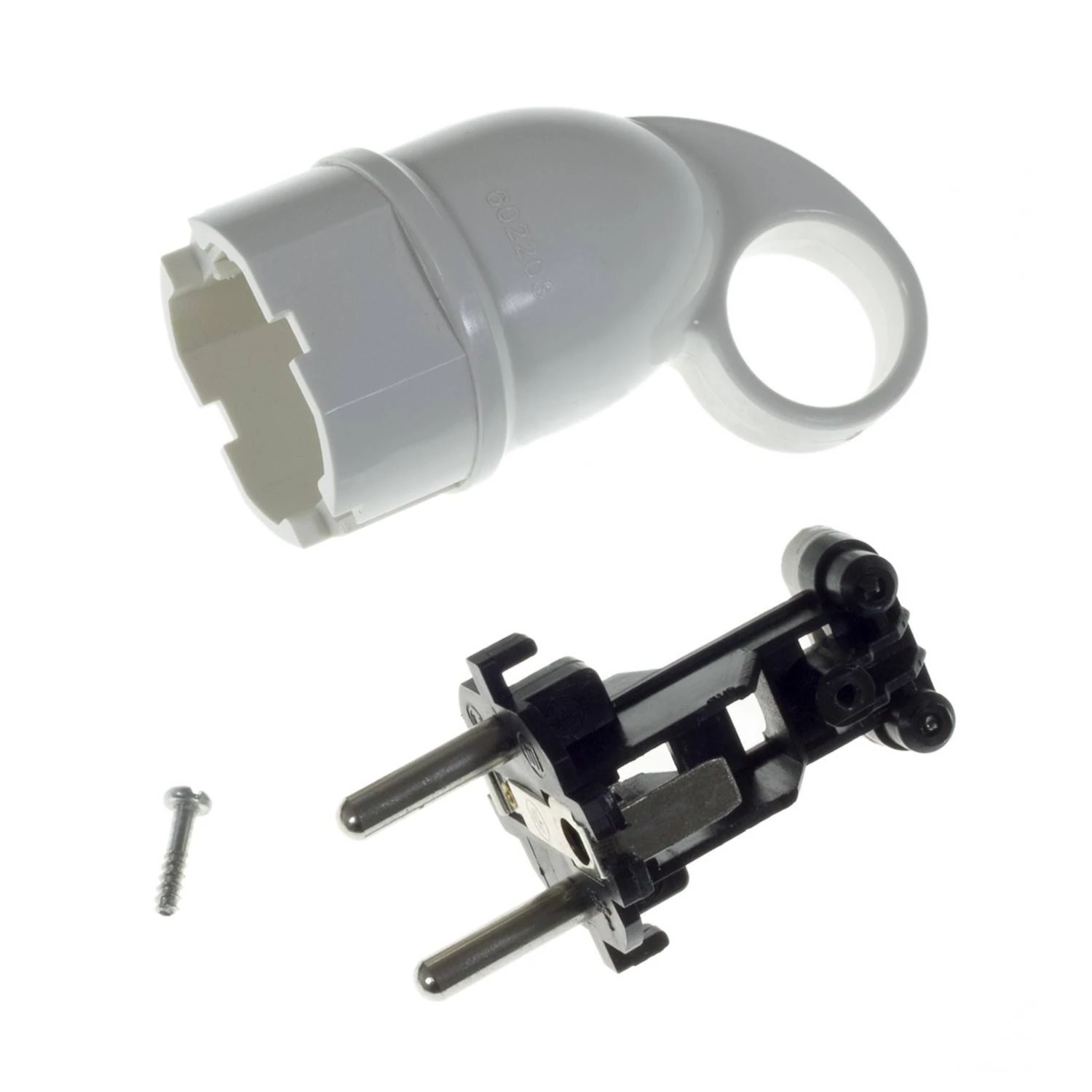 Clavija Schuko Confort con anillo 16A 250V