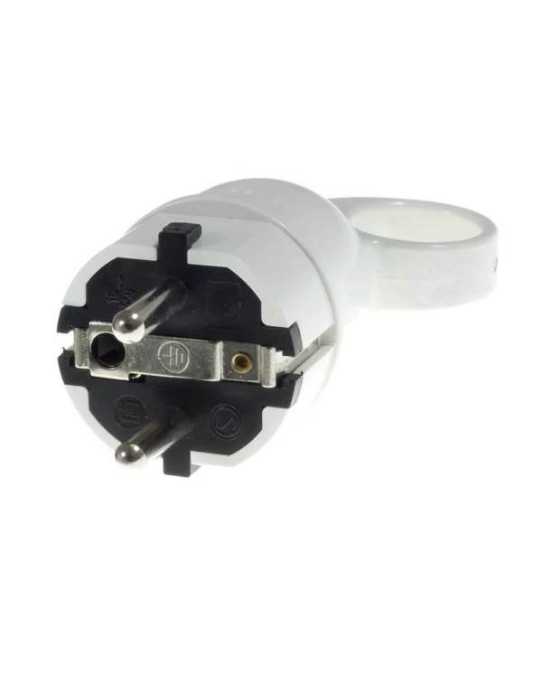 Clavija Schuko Confort con anillo 16A 250V