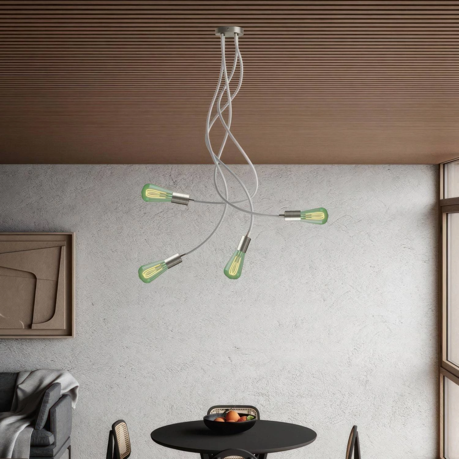 Flex 90 cm. ámpara de techo LED difusa regulable ST64